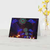 Festival Street Lights Karte (Gelbe Blume)