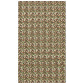 Festival Vintage Christmas Ephemera Collage Green Tischdecke (Vorderseite)