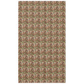 Festival Vintage Christmas Ephemera Collage-Red Tischdecke (Vorderseite)