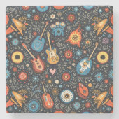 Festivalcoster Steinuntersetzer (Vorderseite)