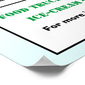 Festivalfestival PTA Schule Spendenposter Poster (Ecke)