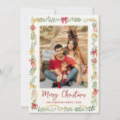 Festivalgrün & Bows Frohe Weihnachten 1 Foto (Vorderseite)