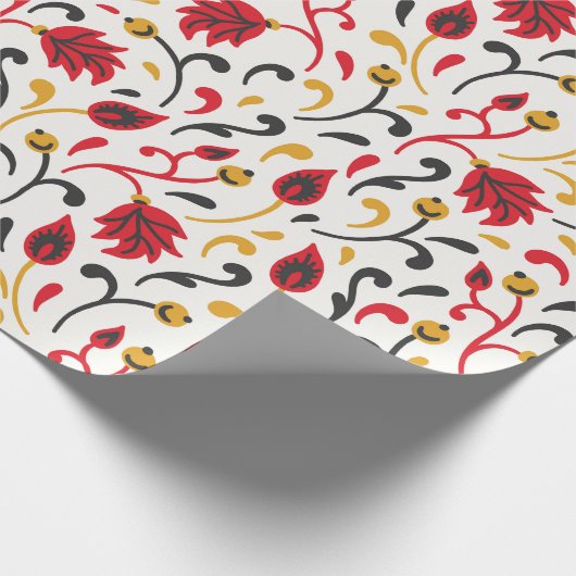 Festivalkunstmuster Geschenkpapier (Ecke)