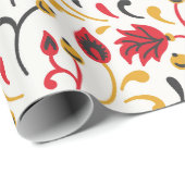 Festivalkunstmuster Geschenkpapier (Rolleneckpunkt)