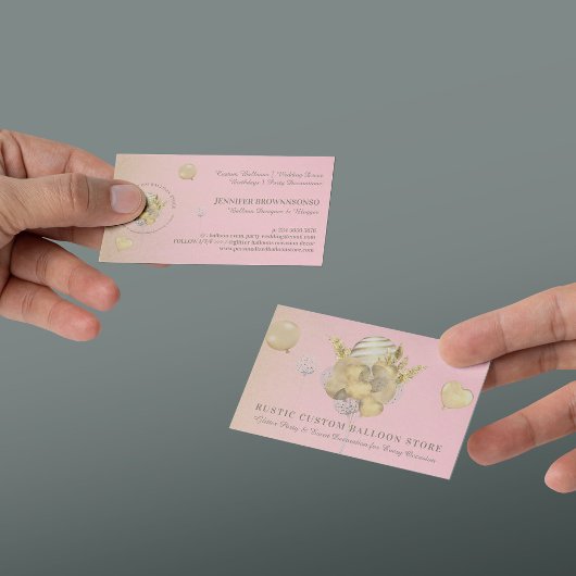 Festivallauf Rustic Gold Party Event Plane Visitenkarte