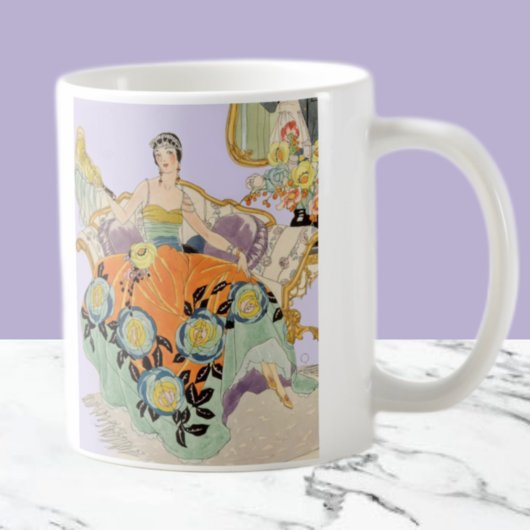 Festivals Art Deco Lady Kaffeetasse