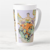 Festivals Art Deco Lady Milchtasse (Rechte Ecke)