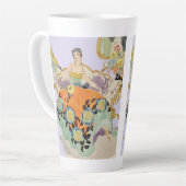 Festivals Art Deco Lady Milchtasse (Linke Ecke)