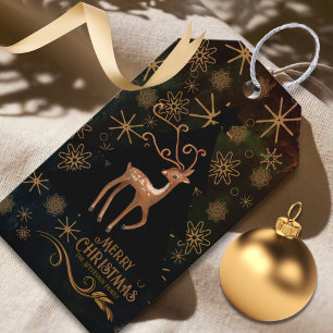 Festivals BLACK GOLD Dei Christmas Geschenkanhänger