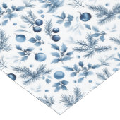 Festivals Blue Holries und Pine Christmas Kurzer Tischläufer (Ecke)