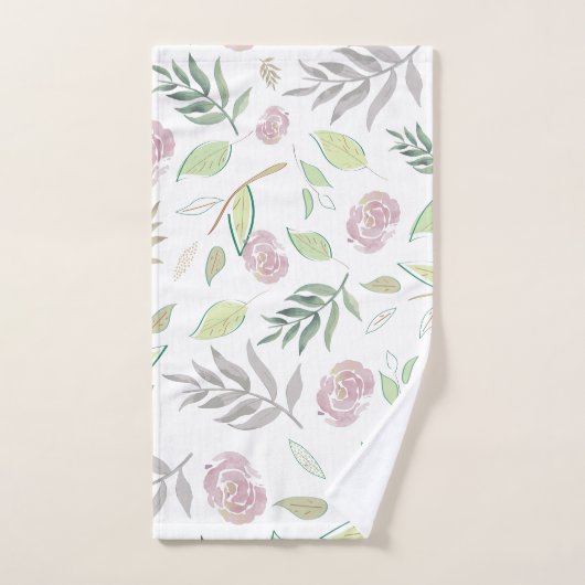 Festivals Blume Badhandtuch Set (Handtuch)