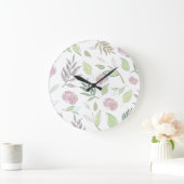Festivals Blume Große Wanduhr (Zuhause)