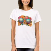 Festivals Blumenaugen T-Shirt (Vorderseite)