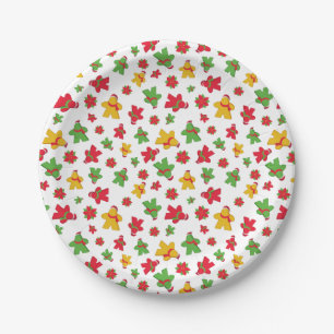 Festivals Board Spiel Weihnachten Pappteller