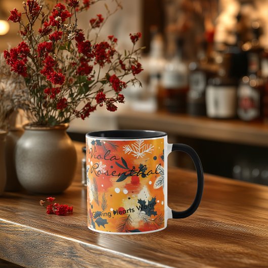Festivals Boho Chic Weihnachten - Personalisierter Tasse