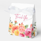 Festivals Bright Blume Slice Citrus Brautparty Geschenkschachtel (Vorderseite)