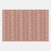 Festivals Brown Wrapping Paper Color #B17868 Geschenkpapier Set (Vorderseite)