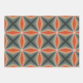 Festivals Cheetah Holiday Gem Tone Geschenkpapier Set (Vorderseite 3)