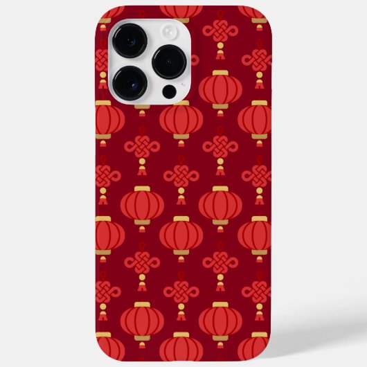 Festivals Chinesisch Neujahr Red Lanterns Case-Mate iPhone Hülle (Rückseite)