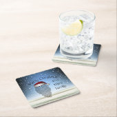 Festivals Chritsmas Party Funny Niedlicher Weihnac Rechteckiger Pappuntersetzer (Vor Ort)