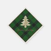 Festivals Clan Kincaid Kariert Holiday Napkins Serviette (Ecke)