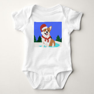 Festivals Corgi Baby Bodysuit Strampler