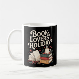 Festivals Cosy Book Lovers Holiday Retro Weihnacht Kaffeetasse