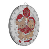 Festivals Dartboard Design für ein frohes Weihnach Dartscheibe (Vorderseite Links)