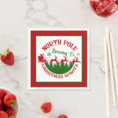 Festivals der Brauerei Nordpol Serviette (Beispiel)