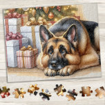 Festivals Deutscher Schäferhund Dog Lover Weihnach Puzzle<br><div class="desc">Suchen Sie nach einer lustigen und interessanten Aktivität, die Sie mit Ihrer Familie in dieser Ferienzeit teilen können? Schauen Sie sich nur unsere Puzzle-Kollektion an, in der Sie bezaubernde Deutsche Schäferhirten finden! Als Hundeliebhaber werden Sie die Vielfalt unserer Designs bewundern, darunter niedliche und kuschelige Welpen, liebenswerte Deutsche Hirten und sogar...</div>