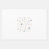 Festivals Doodles Weihnachten Geschenkpapier Set (Vorderseite 3)