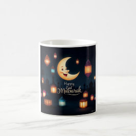 Festivals Eid Mubarak Crescent Moon Kaffeetasse