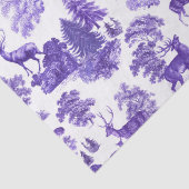 Festivals Elegantes Vintages Periwinkle Blaues Hir Seidenpapier (Detail)