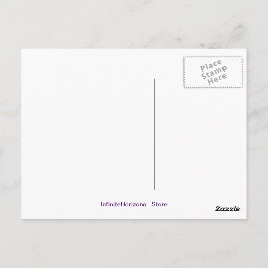 Festivals Fall Blume Postkarte (Rückseite)