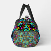 Festivals farbenfrohe geometrische Design-Duffel-T Duffle Bag (Rechts)