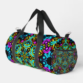 Festivals farbenfrohe geometrische Design-Duffel-T Duffle Bag (Rechte Ecke)