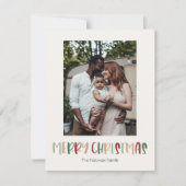 Festivals farbenfrohe Weihnachten Vertikaler Singl (Vorderseite)