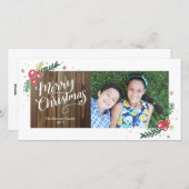 Festivals Feiertagskarte (Vorne/Hinten)