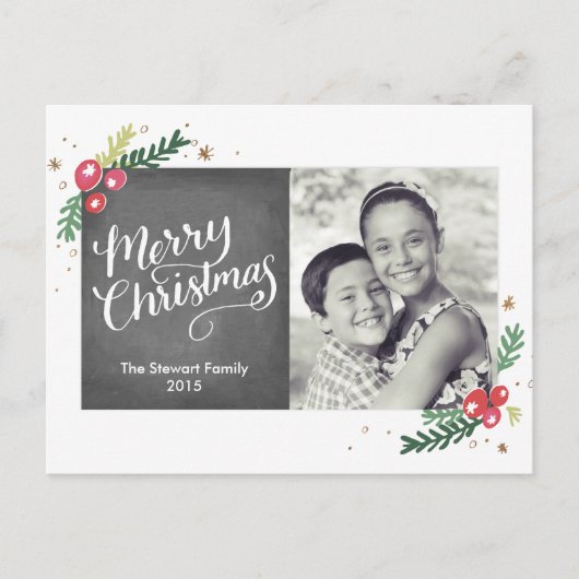 Festivals Feiertagspostkarte (Vorderseite)