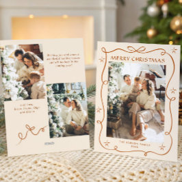 Festivals Frohe Weihnachten Boho Bow Ribbon 3 Foto