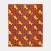 Festivals Gingerbrei Mann & Strick Muster Weihnach Fleecedecke (Vorderseite)