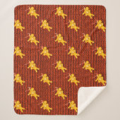 Festivals Gingerbrei Mann & Strick Muster Weihnach Sherpadecke (Vorderseite)