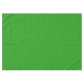 Festivals Glittering Green Confetti Muster Tischdecke (Vorderseite (Horizontal))