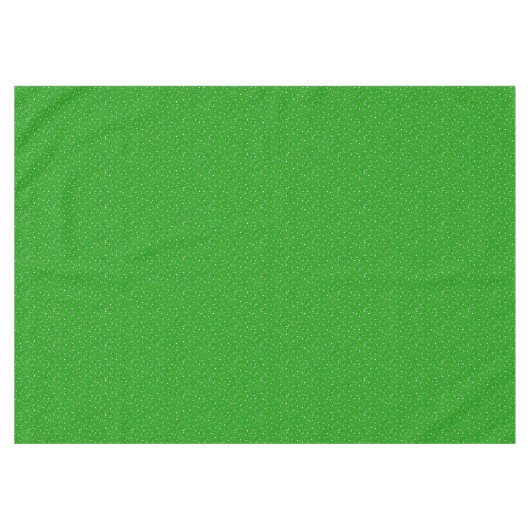 Festivals Glittering Green Confetti Muster Tischdecke (Vorderseite (Horizontal))