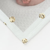 Festivals Gold Family Collage Fotos Weihnachten Fleecedecke (Ecke)