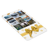 Festivals Gold Geschenk Nine Foto Collage Magnet (Rechte Seite)