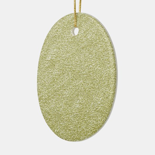 Festivals Gold Glitzer Hintergrund Text hinzufügen Keramikornament (Links)