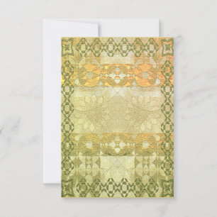 Festivals Golden Blank Card Abstraktes keltisches  Einladung