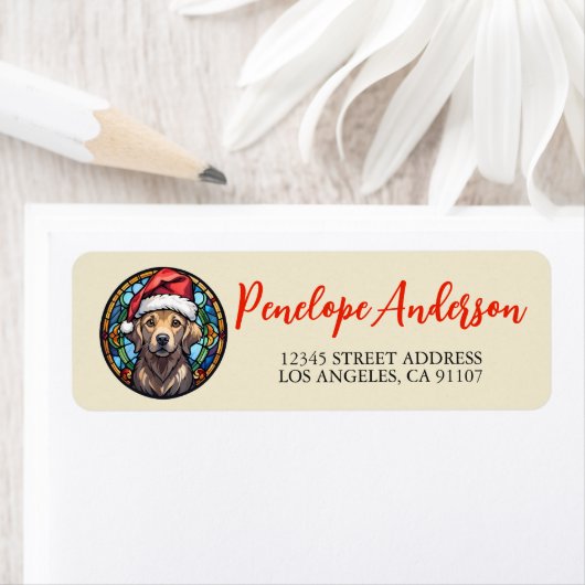 Festivals Golden Retriever Weihnachten (Insitu)