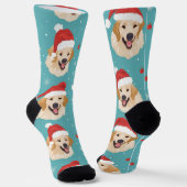 Festivals Golden Retriever Weihnachtssocken der Cr Socken (Gewinkelt)